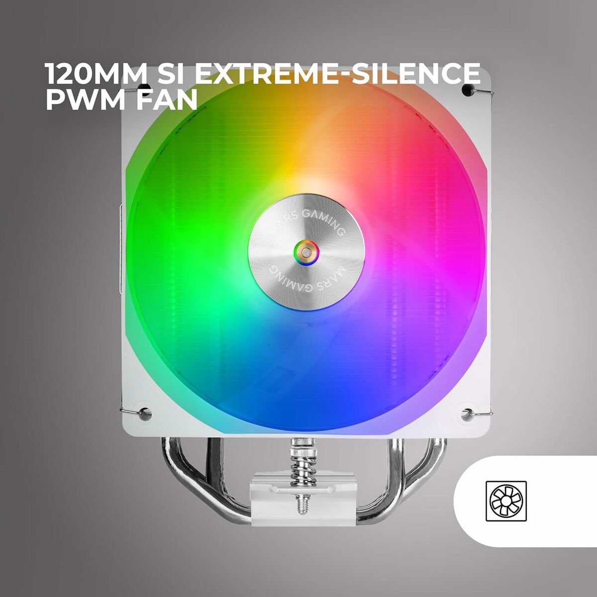 Mars Gaming MCPU-X4ARGBW CPU Cooler - afbeelding 5