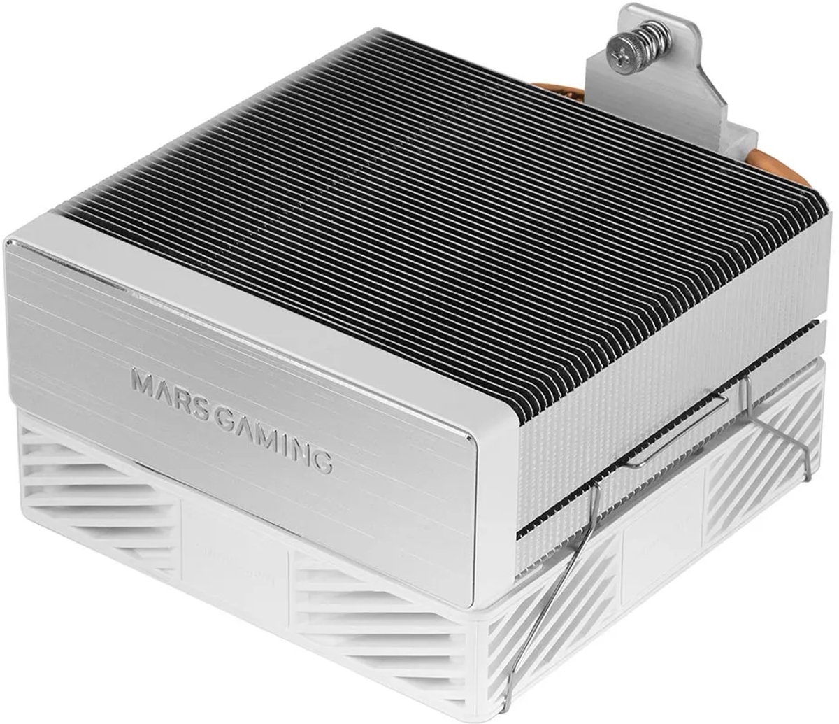Mars Gaming MCPU-X4 White ARGB CPU Cooler - afbeelding 2