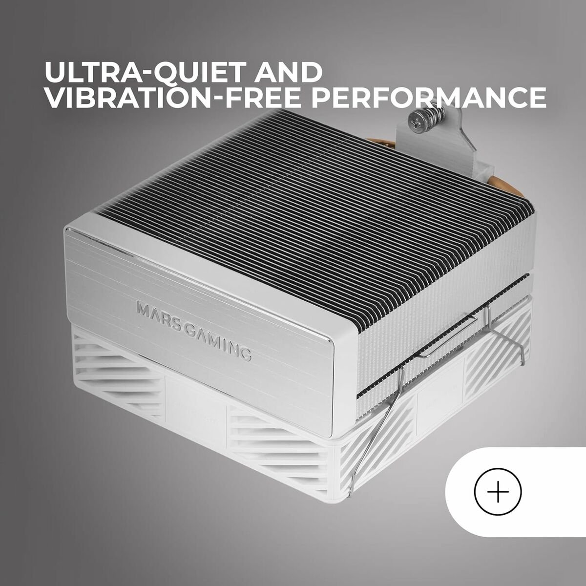 Mars Gaming MCPU-X4 White ARGB CPU Cooler - afbeelding 4