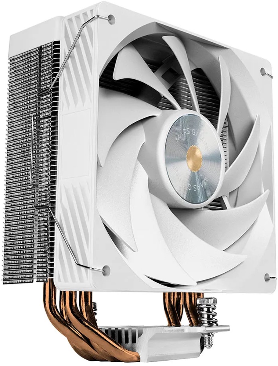 Mars Gaming MCPU-X4 White ARGB CPU Cooler - afbeelding 8