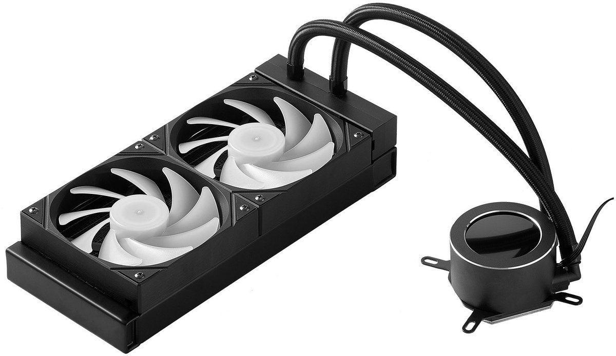 VEVOR CPU-Vloeistofkoeler AIO 120mm LCD ARGB - afbeelding 9