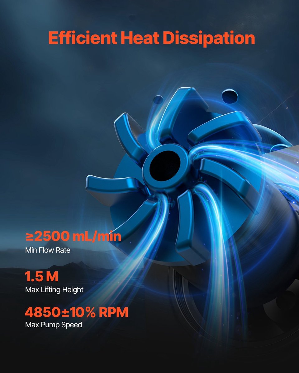 Waterkoeler - AIO All-in-One 120 mm - LCD Scherm 4,6 cm (1.8 inch) - afbeelding 10