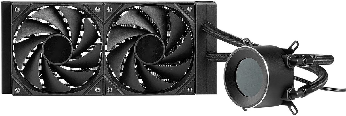 Waterkoeler - AIO All-in-One 120 mm - LCD Scherm 4,6 cm (1.8 inch) - afbeelding 5