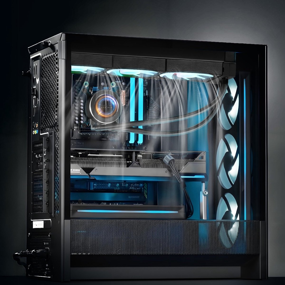 VEVOR 360mm AIO Waterkoeler met 5,3 cm LCD-scherm - afbeelding 3