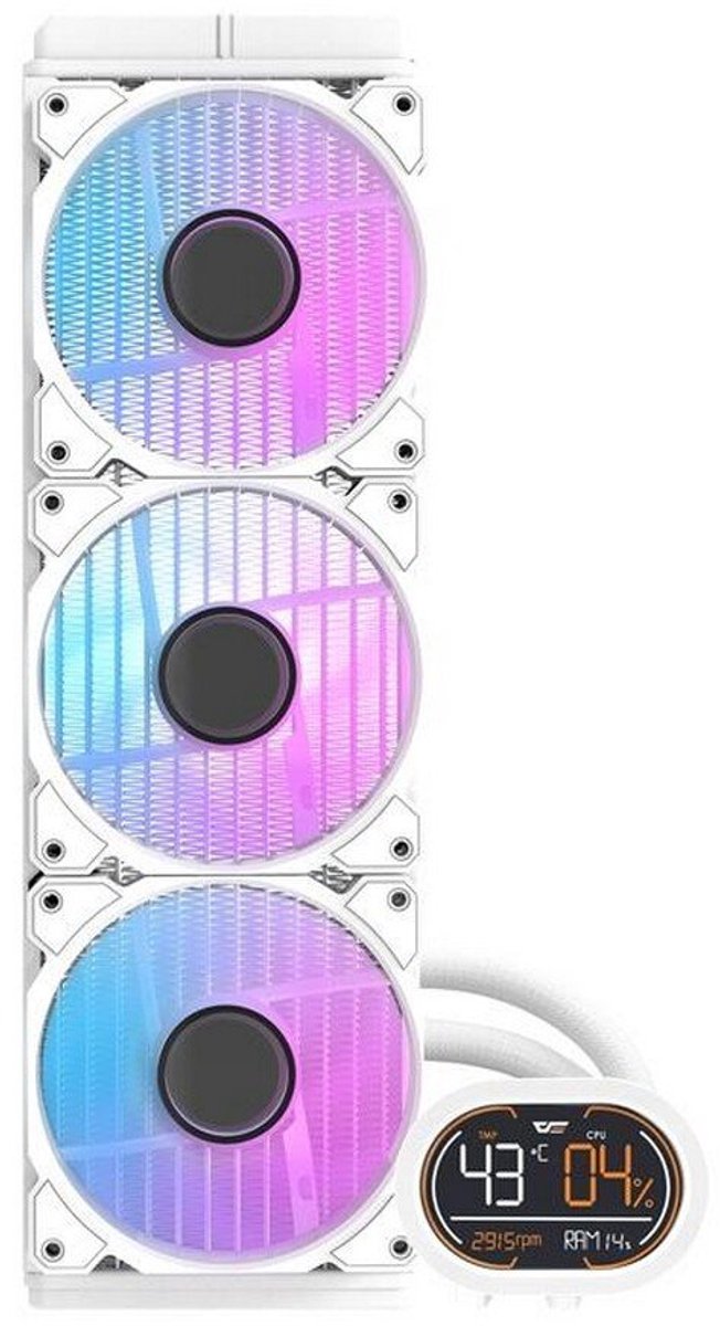 DH360D 360mm Waterkoeler (White) - afbeelding 5