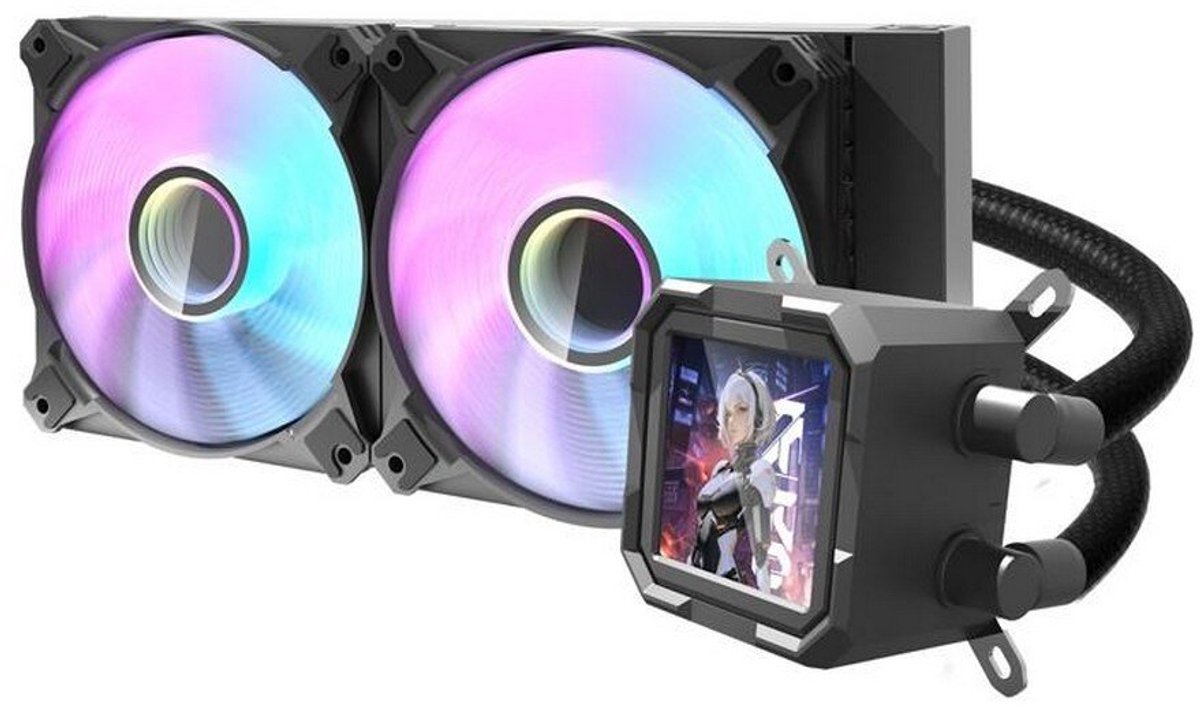 DV240S 240mm Waterkoeler (Black) - afbeelding 2