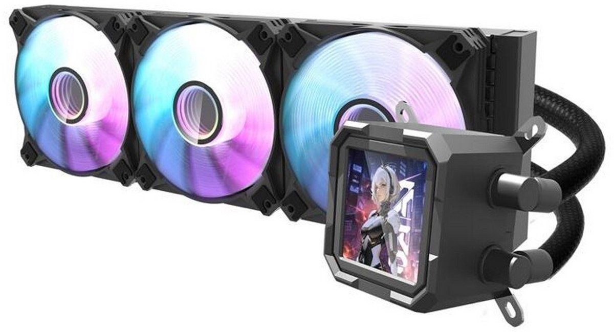 Wave DV360S AIO Liquid CPU Cooler 360mm Waterkoeler - afbeelding 3