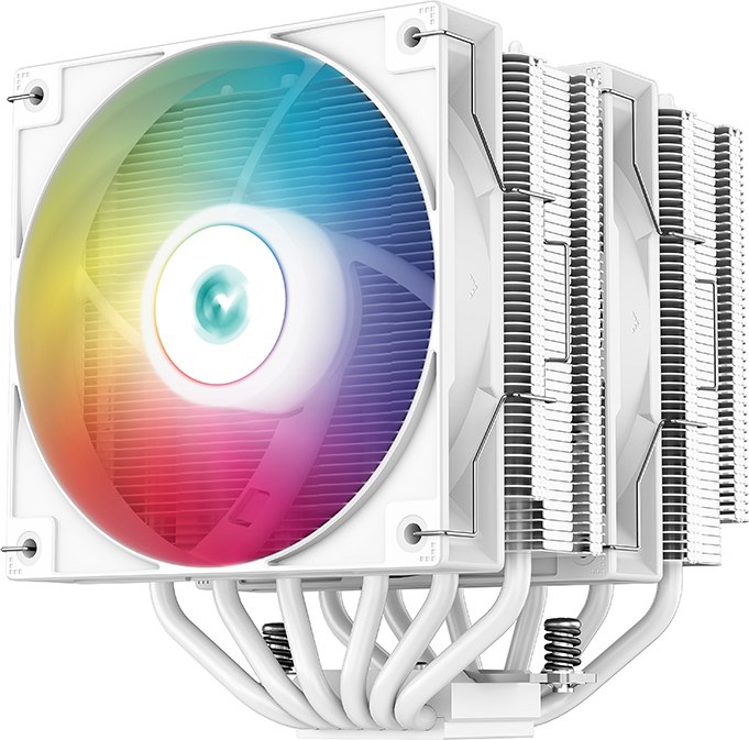 Deepcool ag620 wh cpu koeler 2 orig - DeepCool AG620 WH ARGB CPU-koeler