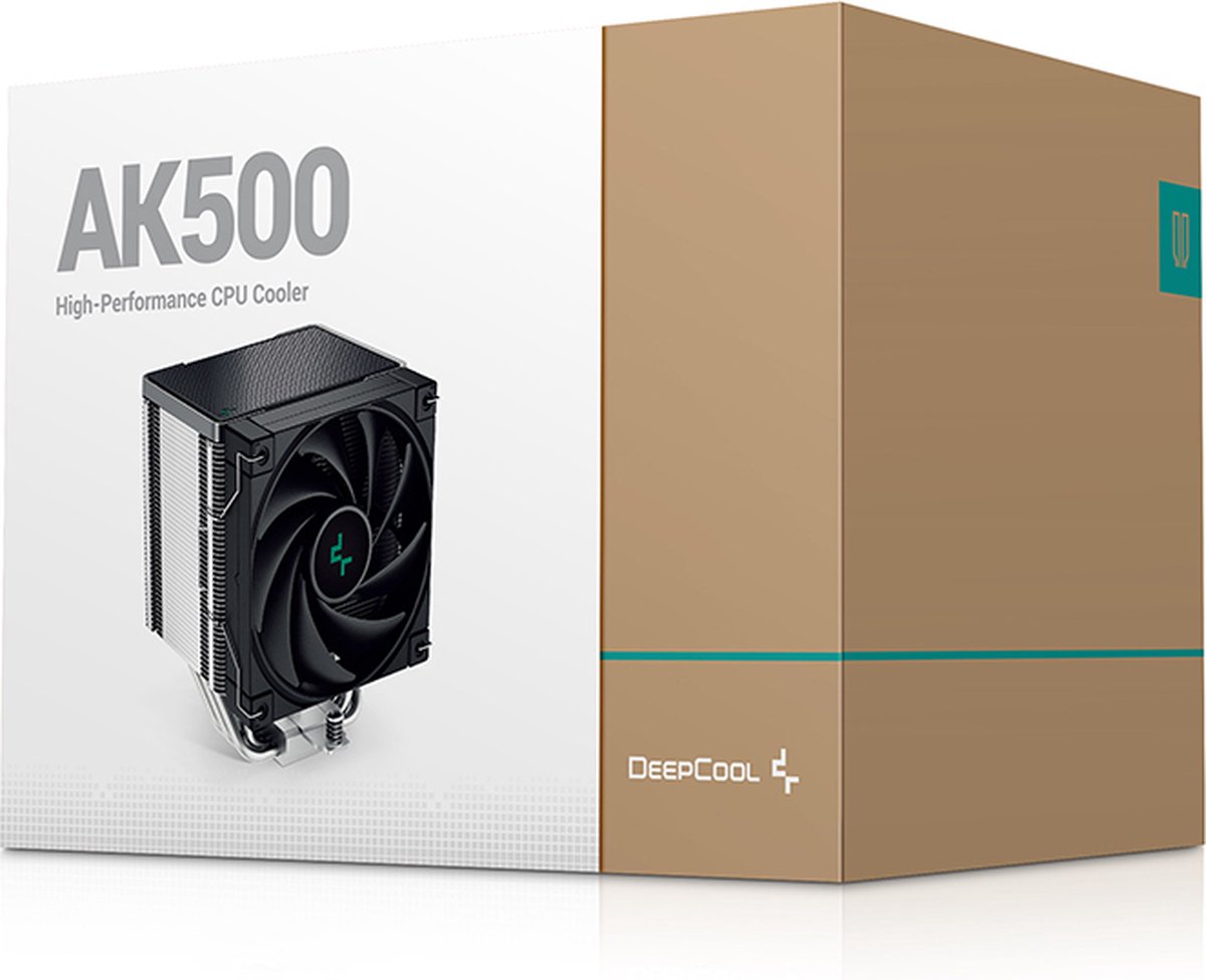 Deepcool Ak500 5X Heat Pipe Single Tower Cpu Air Cooler, 1X Fk120 120Mm Fdb - afbeelding 6