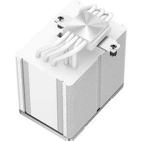 Ak500 Wh 5X Heat Pipe White Single Tower Cpu Air Cooler, 1X Fk120 120Mm Fdb Bearing Pwm High Performance Fan, Intel: Lga2066/2011-V3/2011/1700/1200/1151/1150/1155 Amd: Am5/Am4, L.S.P Cable, Easy Install, 240W Tdp - afbeelding 4