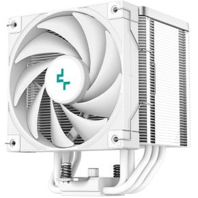 DeepCool Deepcool Ak500 Wh 5X Heat Pipe White Single Tower Cpu Air Cooler, 1X Fk120 120Mm Fdb Bearing Pwm High Performance Fan, Intel: Lga2066/2011-V3/2011/1700/1200/1151/1150/1155 Amd: Am5/Am4, L.S.P Cable, Easy Install, 240W Tdp