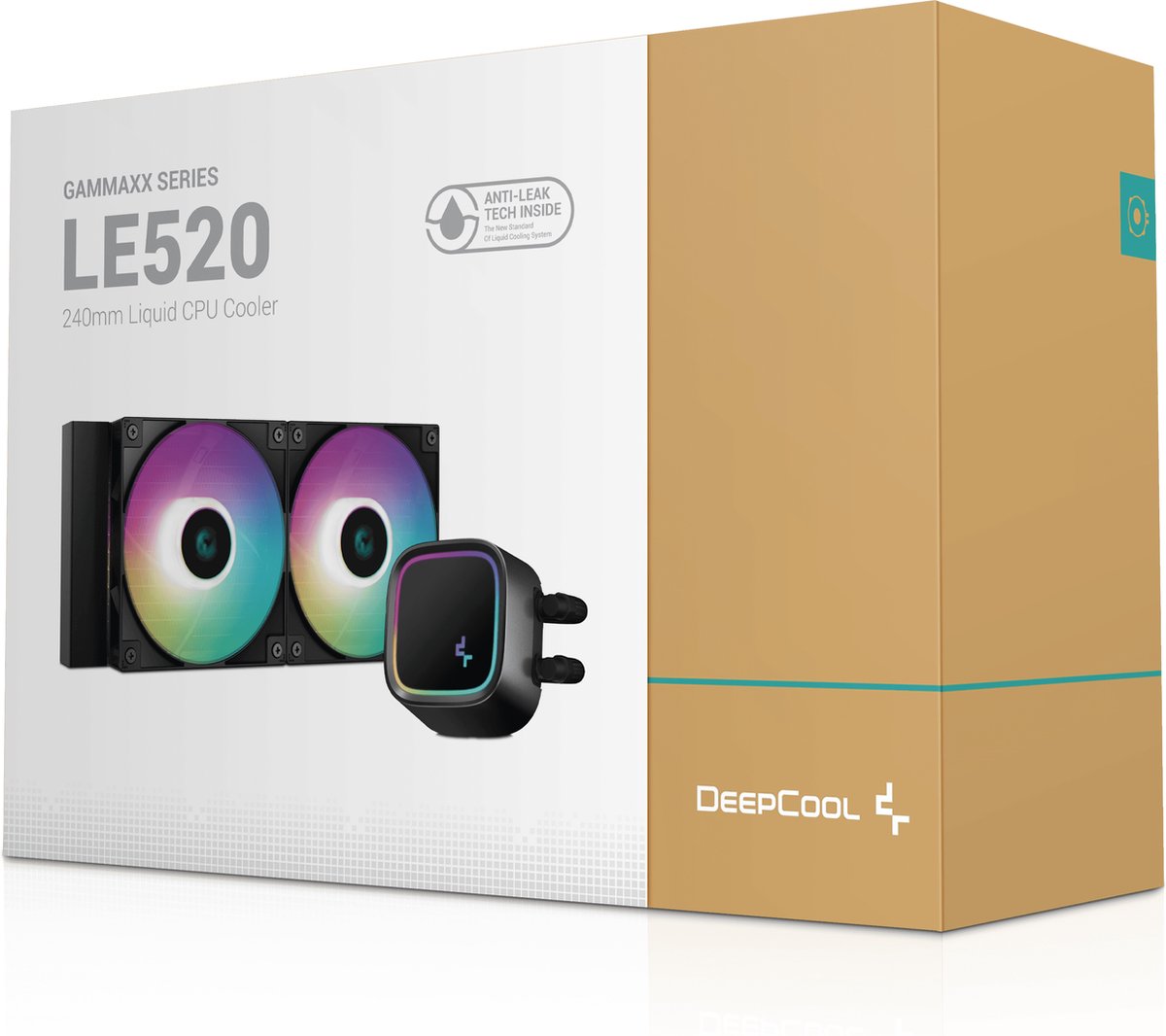 LE520 240mm Waterkoeler (Black) - afbeelding 7