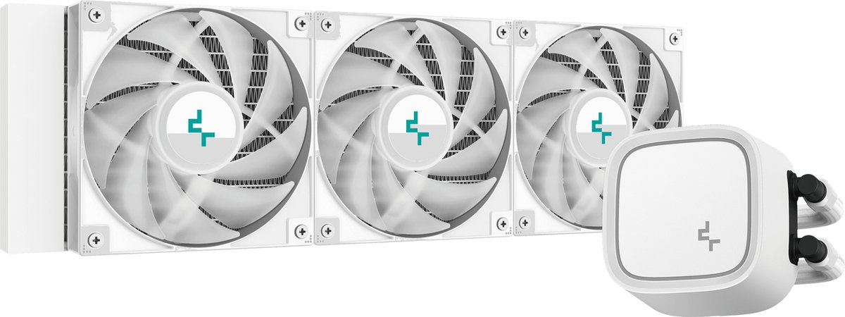 Deepcool Le720 White - Vloeistofkoelsysteem Processor - Afmeting Radiator: 360 koeler - afbeelding 2