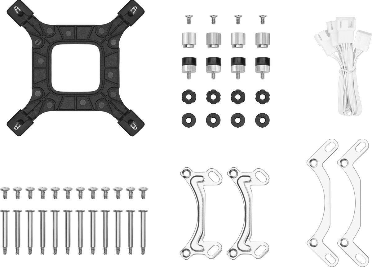 DeepCool Deepcool Le720 White - Vloeistofkoelsysteem Processor - Afmeting Radiator: 360 Mm - Voor Intel Lga 1700, 1200, 115X - Amd Am5, Am4) - 3X 120 Mm Rgb Fan - Aluminium, Koper - Wit