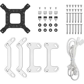 LM360 Liquid CPU Cooler Wit 360mm Waterkoeler (White) - afbeelding 5