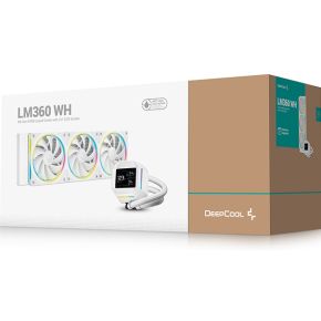 LM360 Liquid CPU Cooler Wit 360mm Waterkoeler (White) - afbeelding 6