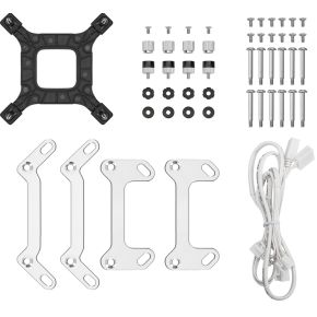 LQ360 ULTRA WH 360mm ARGB AIO Liquid CPU Cooler - afbeelding 5