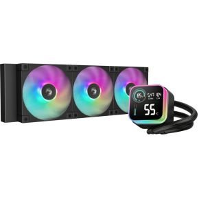 DeepCool Deepcool Lq360 - Vloeistofkoelsysteem Processor Afmeting Radiator: 360Mm - Voor Intel Lga: 1851, 1700, 1200, 115X - Amd Am5, Am4 - 3X Fd12 Argb Fans - Zwart