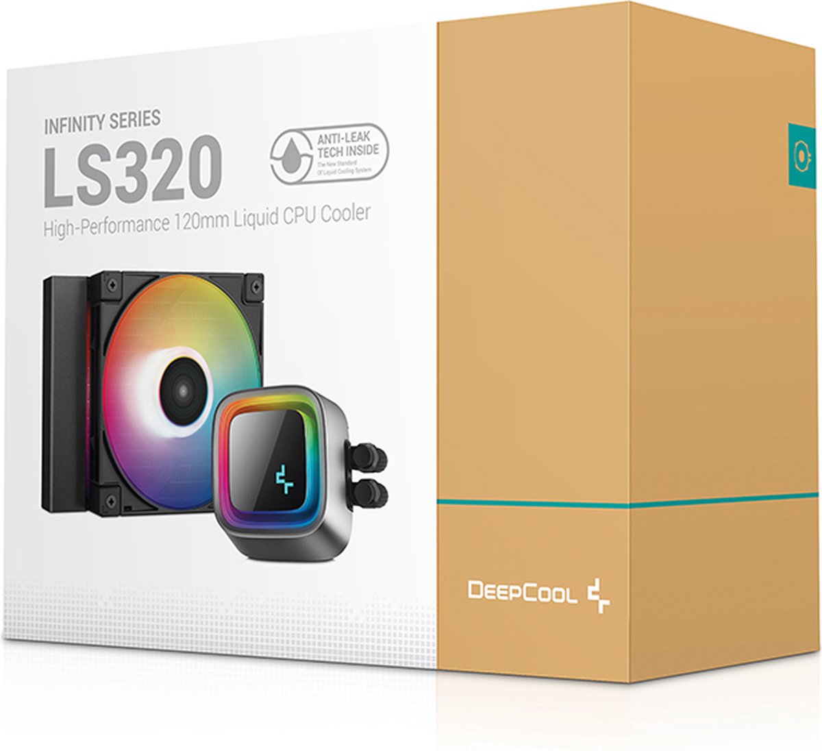 Deepcool Ls320 120Mm Argb Water Cooler, 1X Fc120 120Mm Pwm Argb High - afbeelding 6
