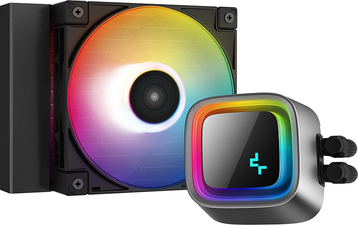 DeepCool Deepcool Ls320 120Mm Argb Water Cooler, 1X Fc120 120Mm Pwm Argb High Performance Fan, Sockets: Intel: Lga2066/2011-V3/2011/1700/1200/1151/1150/1155 Amd: Am5/Am4