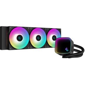 DeepCool Deepcool Ls720Se 240Mm Argb Water Cooler, 3X 120Mm Pwm Argb High Performance Fan, Sockets: Intel: Lga2066/2011-V3/2011/1700/1200/1151/1150/1155 Amd: Am5/Am5,L.S.P Cable