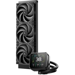 SPARTACUS 360 LCD Screen Gen6 AIO Liquid Cooler 360mm Waterkoeler (Black) - afbeelding 2