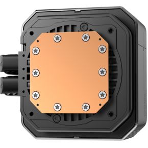 SPARTACUS 360 LCD Screen Gen6 AIO Liquid Cooler 360mm Waterkoeler (Black) - afbeelding 4
