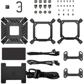 SPARTACUS 360 LCD Screen Gen6 AIO Liquid Cooler 360mm Waterkoeler (Black) - afbeelding 7