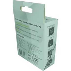 Slim Silence AM1 CPU Cooler (65mm Fan, 1200-2600 RPM, 65W TDP) - afbeelding 5