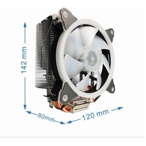 Gembird CPU-HURACAN-ARGB-X130 koeler - afbeelding 6