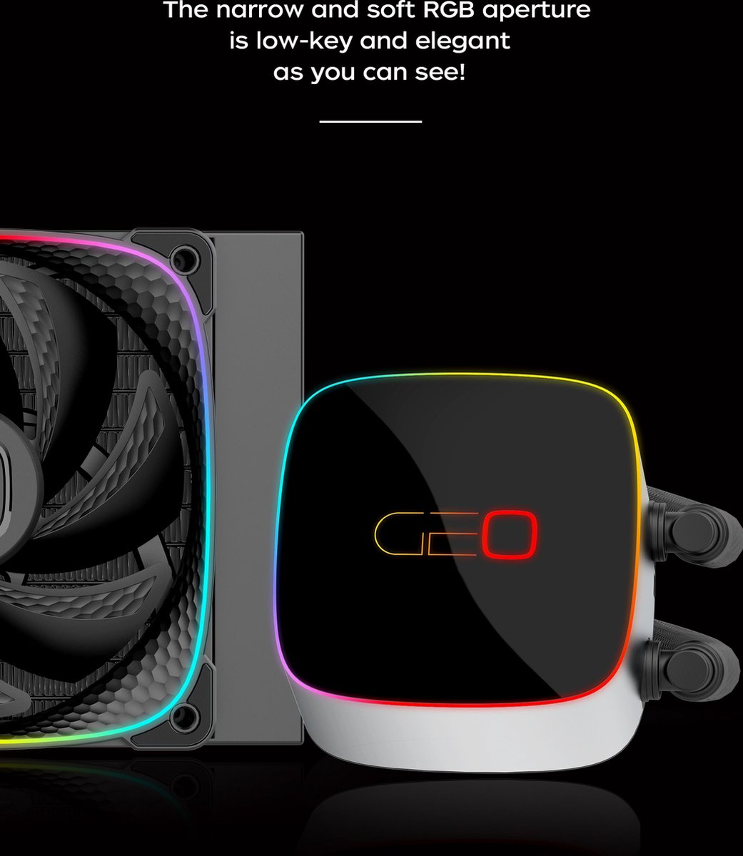 Future Eskimo Junior 36 360mm Waterkoeler (Black) - afbeelding 8