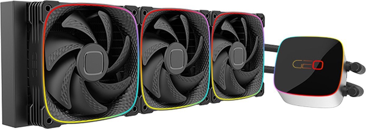 Geometric Geometric Future Eiskimo Junior 36 Aio 360 Mm Cpu-Waterkoeling, Waterkoeling, Argb,Zwart, Geo-Ej-36