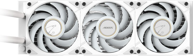 Gigabyte aorus waterforce x ii 360 wate 60278 4 orig - GIGABYTE AORUS Waterforce X II 360 Ice 360mm Waterkoeler (White)