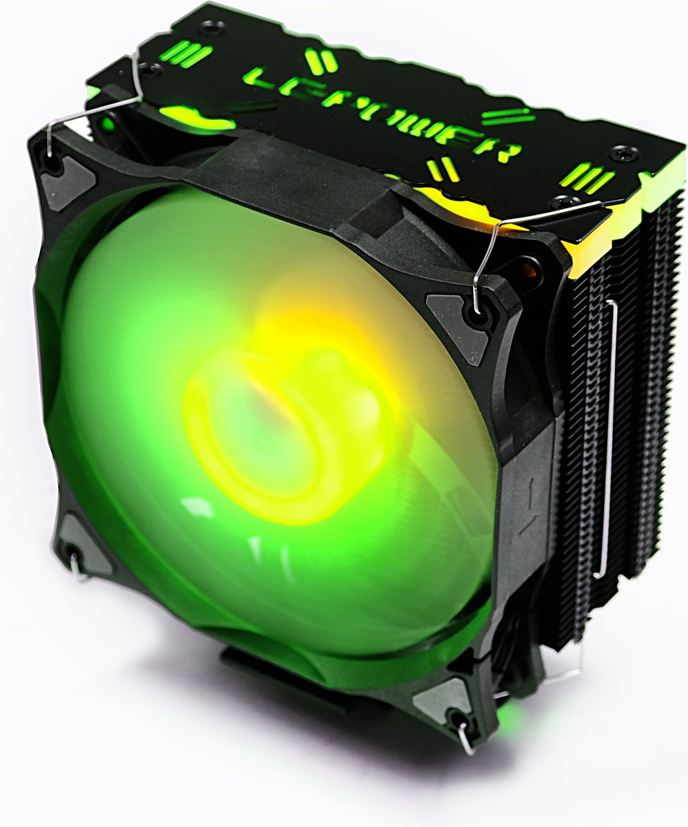 Intel & Amd Cpu Cooler Argb Fan Lucht Koeler/Air Cooler 120Mm Fdb Bearing Pwm - afbeelding 4