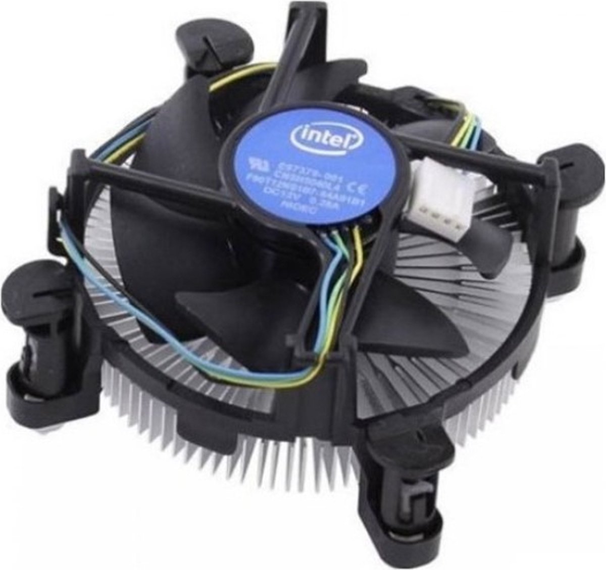 Intel Intel E97379-003 Koelsysteem Voor Computers Processor Luchtkoeler Aluminium, Zwart