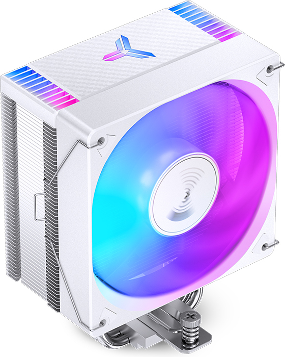 Jonsbo cr 1000 evo white 399657 2 orig - Jonsbo CR-1000 EVO RGB CPU (White) CPU-koeler
