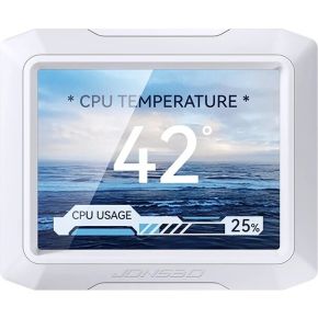 TF3-360SCW 360mm AIO Liquid CPU Cooler with 4 LCD Screens ARGB White - afbeelding 3