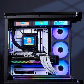 TF3-360SCW 360mm AIO Liquid CPU Cooler with 4 LCD Screens ARGB White - afbeelding 7