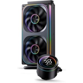 TH-240 ARGB All-in-One Liquid CPU Cooler Black 240mm Waterkoeler (Black) - afbeelding 2