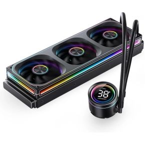 TH-360 Black AIO Liquid Cooler 360mm Waterkoeler (Black) - afbeelding 2