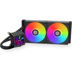 Lian Li Lian Li Galahad Ii Lcd 280 Aio - Vloeistof-Koelsysteem Processor - Afmeting Radiator: 280 Mm