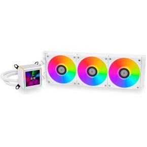 Lian Li Lian Li Galahad Ii-Lcd 360 White - Vloeistof-Koelsysteem Processor, Afmeting Radiator: 360 Mm