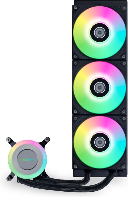 Lian li galahad ii lite 360r waterkoel 3 orig - Lian Li Galahad II Lite 360 RGB 360mm Waterkoeler (Black)