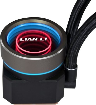 Lian li galahad ii trinity 360 sl inf 60222 4 orig - Lian Li Galahad II 360 Trinity SL-INF 360mm Waterkoeler (Black)