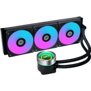 Lian Li Lian Li Galahad Ii Trinity - Vloeistof-Koelsysteem Processor - Afmeting Radiator: 360 Mm - Voor Intel Lga: 1700, 1200, 115X - Amd Am5, Am4 - 3X 120 Mm Argb Fans - Zwart