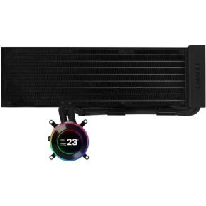 Lian Li Lian Li Hydroshift Ii Lcd-C 360N Black - Afmeting Radiator: 360 Mm - Voor Intel Lga: 1851, 1700 - Amd Am5, Am4 - 2.1-Inch Ips Lcd-Scherm - Geen Fans Inbegrepen - L-Connect 3 Software - Zwart