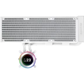 Lian Li Lian Li Hydroshift Ii Lcd-C 360N White - Vloeistof-Koelsysteem Processor - Afmeting Radiator: 360 Mm - Voor Intel Lga: 1851, 1700 - Amd Am5, Am4 - 2.1-Inch Ips Lcd-Scherm - Geen Fans Inbegrepen - L-Connect 3 Software - Wit