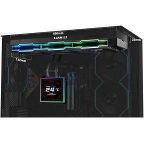 HydroShift II LCD-S 360TL Black 360mm Waterkoeler (Black) - afbeelding 3