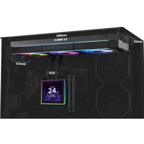 Lian Li HydroShift II LCD-S 360CL (Black) - afbeelding 3