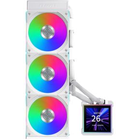 HydroShift II LCD-S 360CL White 360mm Waterkoeler (White) - afbeelding 7